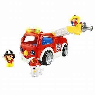 Fisher Price Little People Helping Others Fire Truck Working Sounds